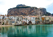 Photo Sizilien, Cefalu mit Tafelberg